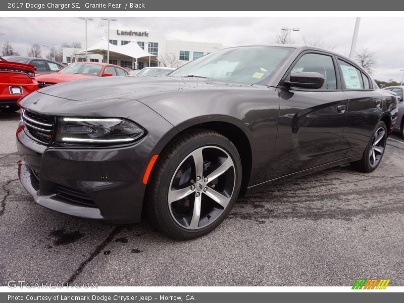Granite Pearl / Black 2017 Dodge Charger SE