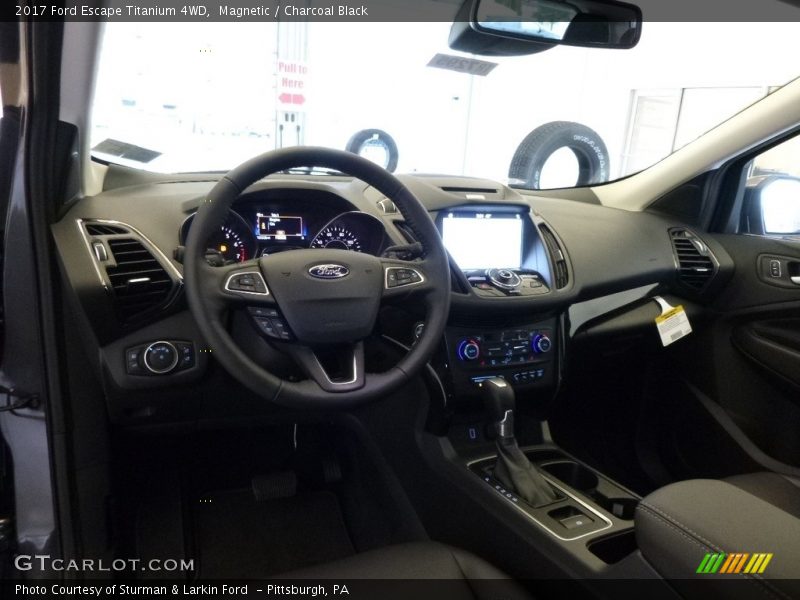 Magnetic / Charcoal Black 2017 Ford Escape Titanium 4WD