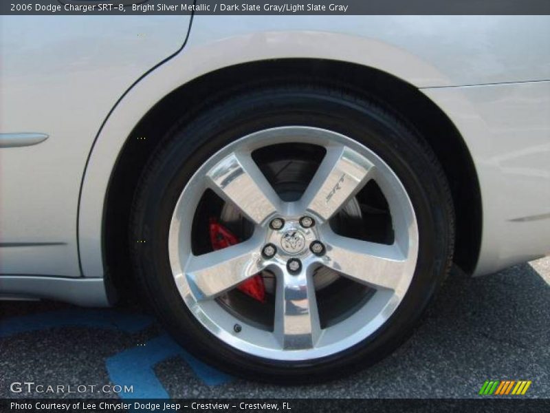 Bright Silver Metallic / Dark Slate Gray/Light Slate Gray 2006 Dodge Charger SRT-8