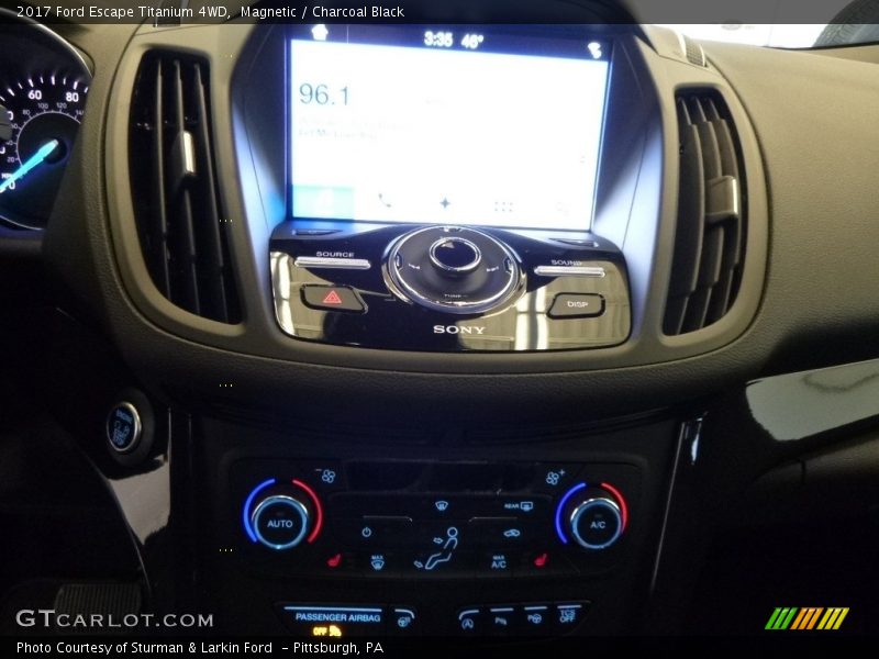 Magnetic / Charcoal Black 2017 Ford Escape Titanium 4WD