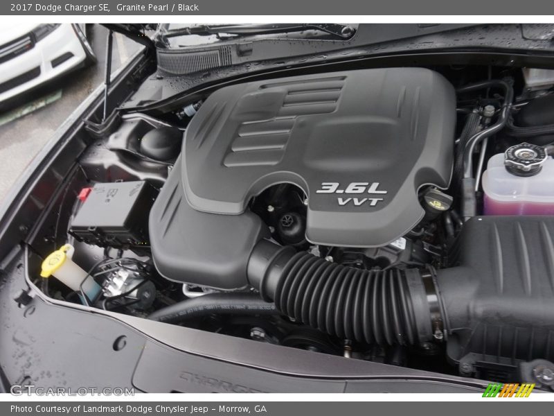 Granite Pearl / Black 2017 Dodge Charger SE