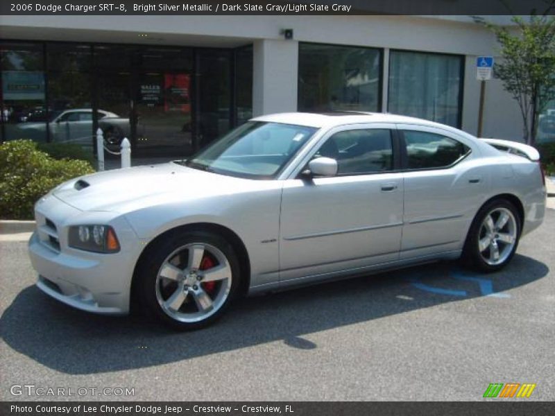 Bright Silver Metallic / Dark Slate Gray/Light Slate Gray 2006 Dodge Charger SRT-8