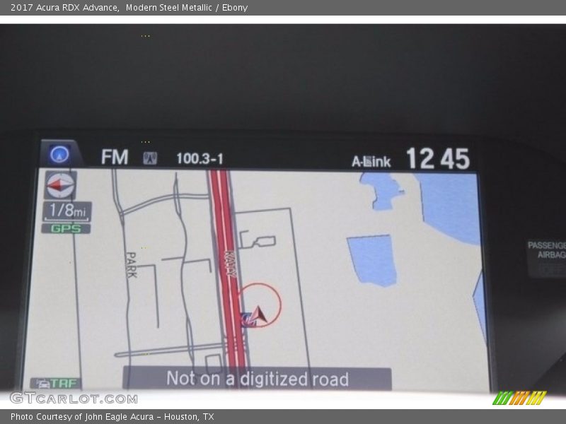 Modern Steel Metallic / Ebony 2017 Acura RDX Advance