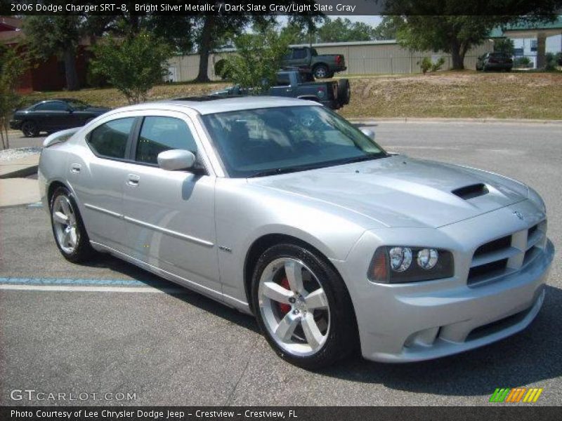 Bright Silver Metallic / Dark Slate Gray/Light Slate Gray 2006 Dodge Charger SRT-8