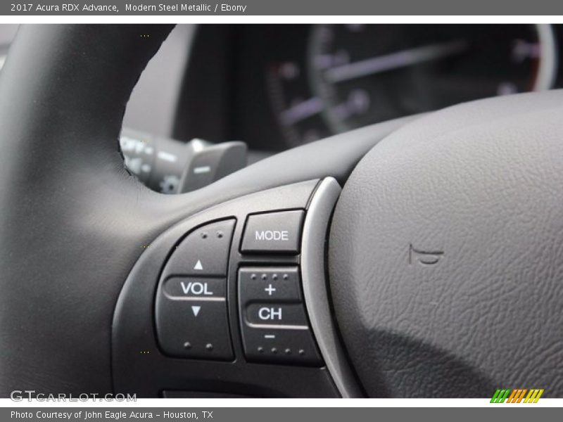 Modern Steel Metallic / Ebony 2017 Acura RDX Advance