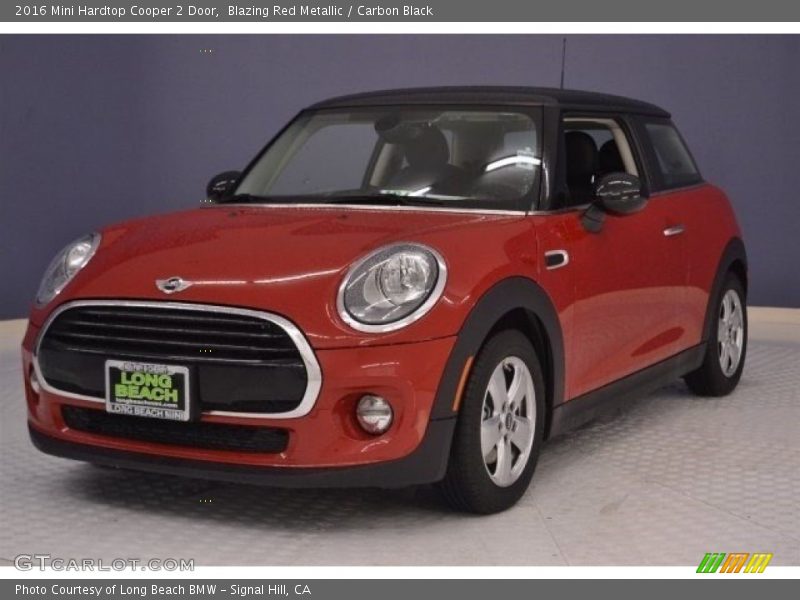 Blazing Red Metallic / Carbon Black 2016 Mini Hardtop Cooper 2 Door