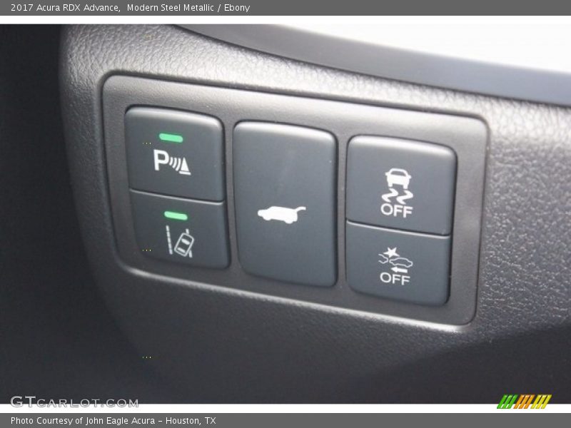 Modern Steel Metallic / Ebony 2017 Acura RDX Advance