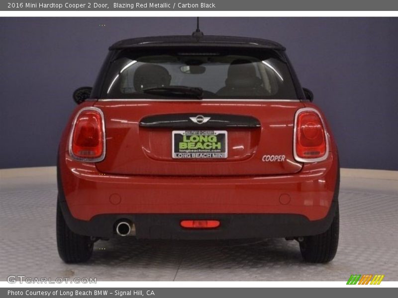 Blazing Red Metallic / Carbon Black 2016 Mini Hardtop Cooper 2 Door