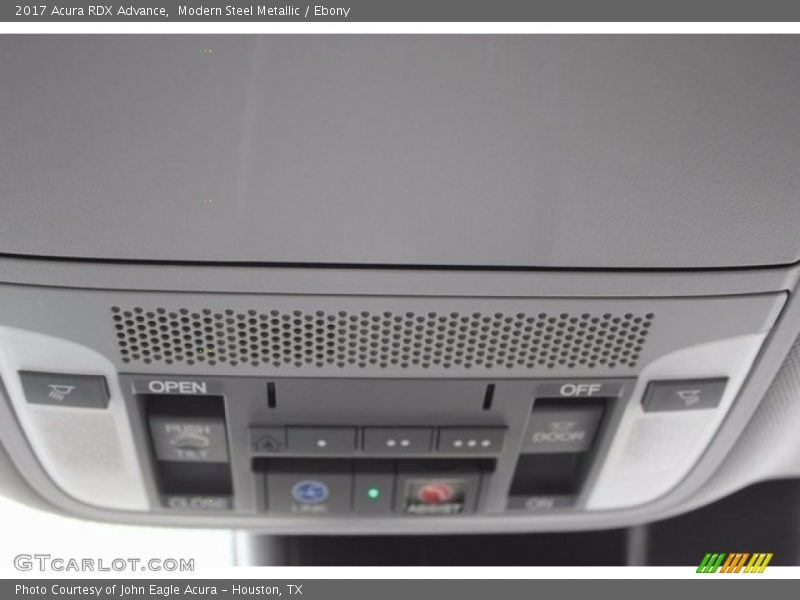 Modern Steel Metallic / Ebony 2017 Acura RDX Advance