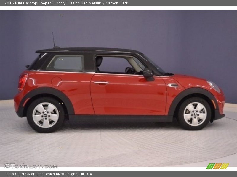 Blazing Red Metallic / Carbon Black 2016 Mini Hardtop Cooper 2 Door