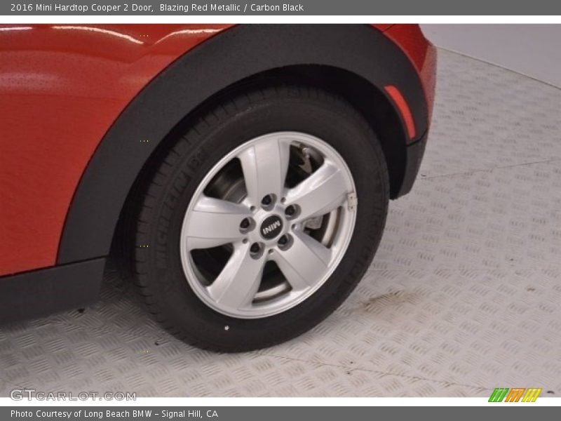 Blazing Red Metallic / Carbon Black 2016 Mini Hardtop Cooper 2 Door