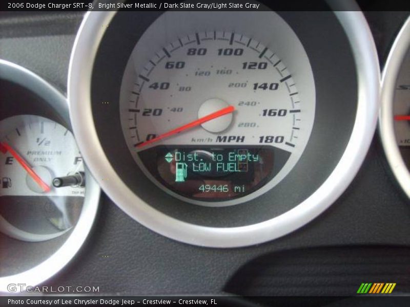 Bright Silver Metallic / Dark Slate Gray/Light Slate Gray 2006 Dodge Charger SRT-8
