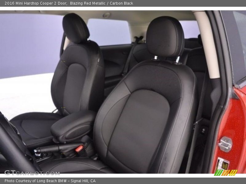 Blazing Red Metallic / Carbon Black 2016 Mini Hardtop Cooper 2 Door