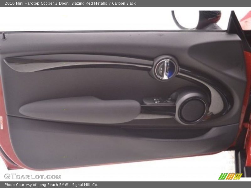 Blazing Red Metallic / Carbon Black 2016 Mini Hardtop Cooper 2 Door