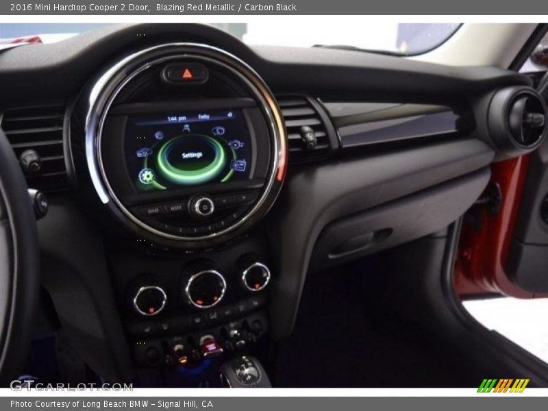 Blazing Red Metallic / Carbon Black 2016 Mini Hardtop Cooper 2 Door