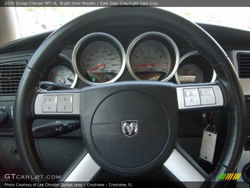 Bright Silver Metallic / Dark Slate Gray/Light Slate Gray 2006 Dodge Charger SRT-8