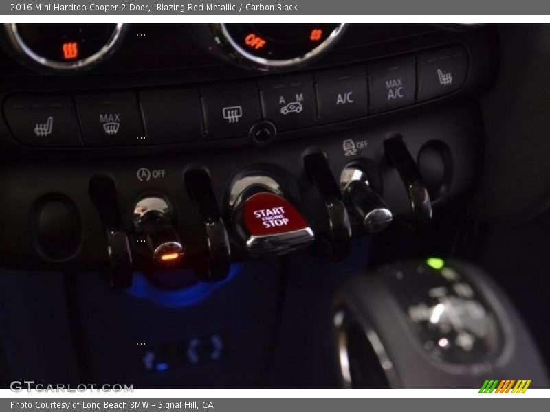 Blazing Red Metallic / Carbon Black 2016 Mini Hardtop Cooper 2 Door