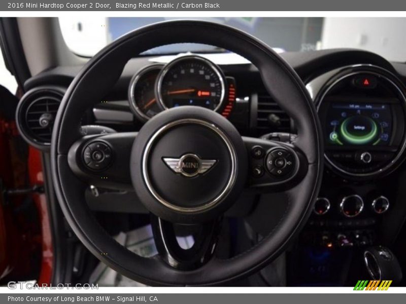 Blazing Red Metallic / Carbon Black 2016 Mini Hardtop Cooper 2 Door