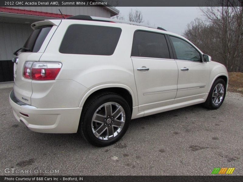 Summit White / Cashmere 2012 GMC Acadia Denali AWD