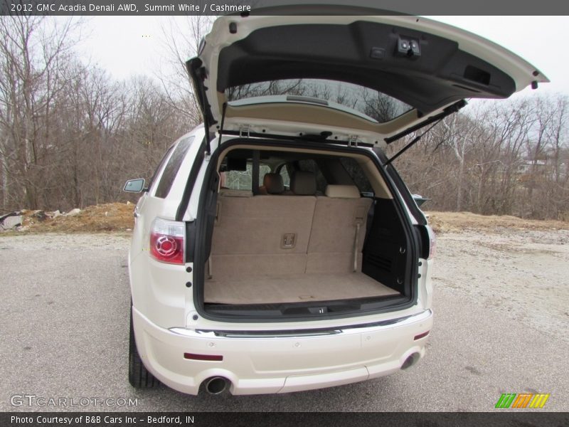 Summit White / Cashmere 2012 GMC Acadia Denali AWD