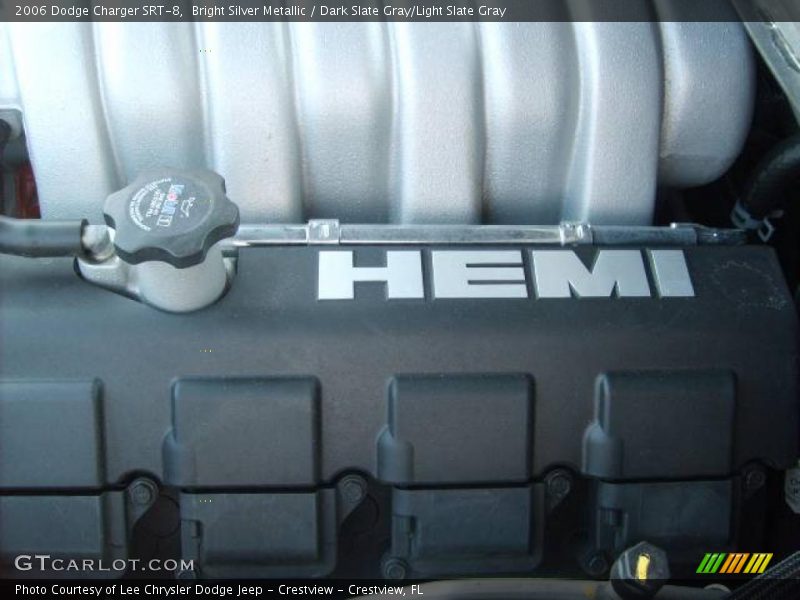 Bright Silver Metallic / Dark Slate Gray/Light Slate Gray 2006 Dodge Charger SRT-8