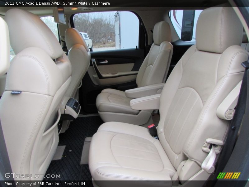 Summit White / Cashmere 2012 GMC Acadia Denali AWD