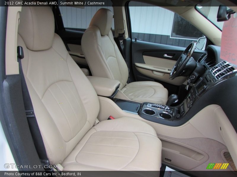 Summit White / Cashmere 2012 GMC Acadia Denali AWD