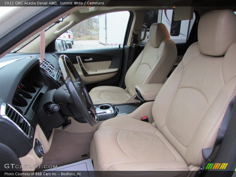Summit White / Cashmere 2012 GMC Acadia Denali AWD