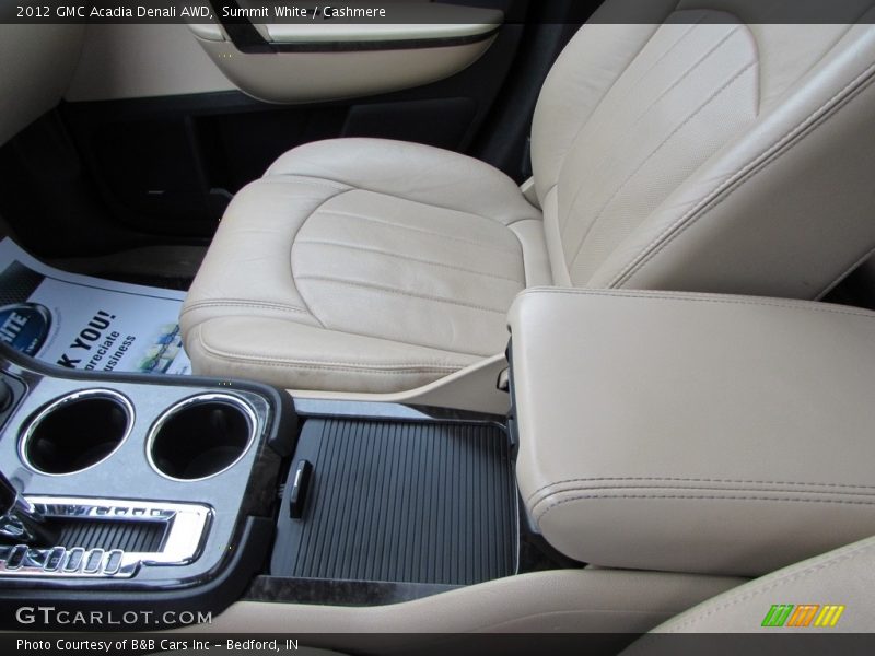 Summit White / Cashmere 2012 GMC Acadia Denali AWD