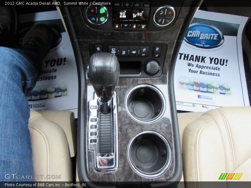 Summit White / Cashmere 2012 GMC Acadia Denali AWD