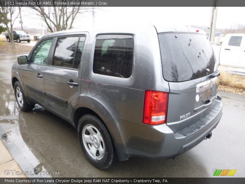Polished Metal Metallic / Gray 2011 Honda Pilot LX 4WD