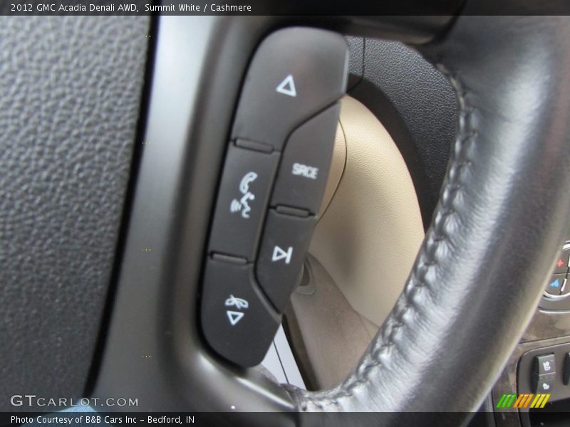 Summit White / Cashmere 2012 GMC Acadia Denali AWD