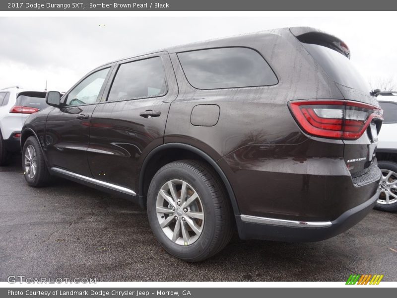 Bomber Brown Pearl / Black 2017 Dodge Durango SXT