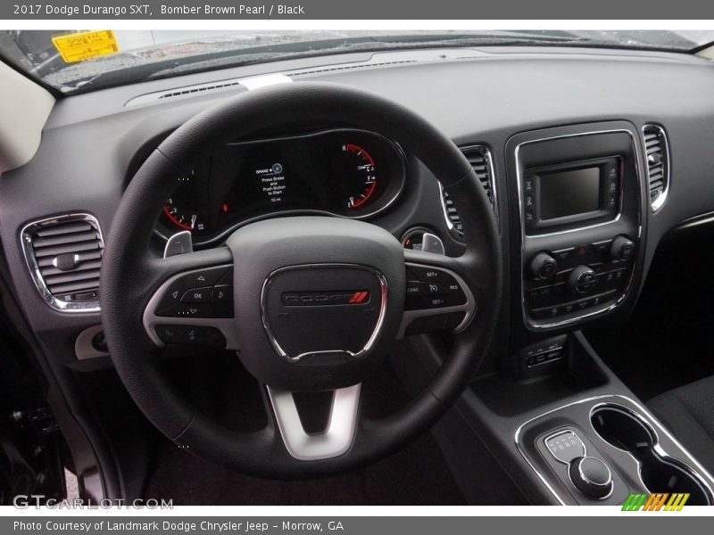 Bomber Brown Pearl / Black 2017 Dodge Durango SXT