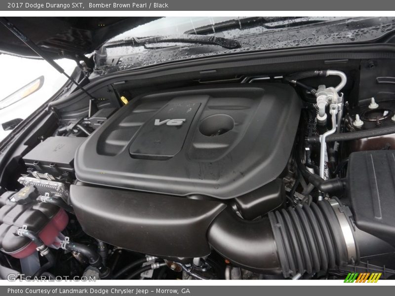 Bomber Brown Pearl / Black 2017 Dodge Durango SXT