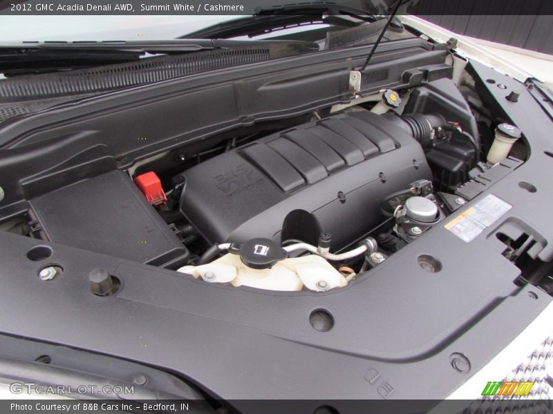 Summit White / Cashmere 2012 GMC Acadia Denali AWD