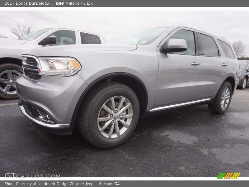 Billet Metallic / Black 2017 Dodge Durango SXT