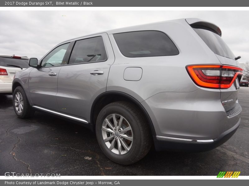 Billet Metallic / Black 2017 Dodge Durango SXT