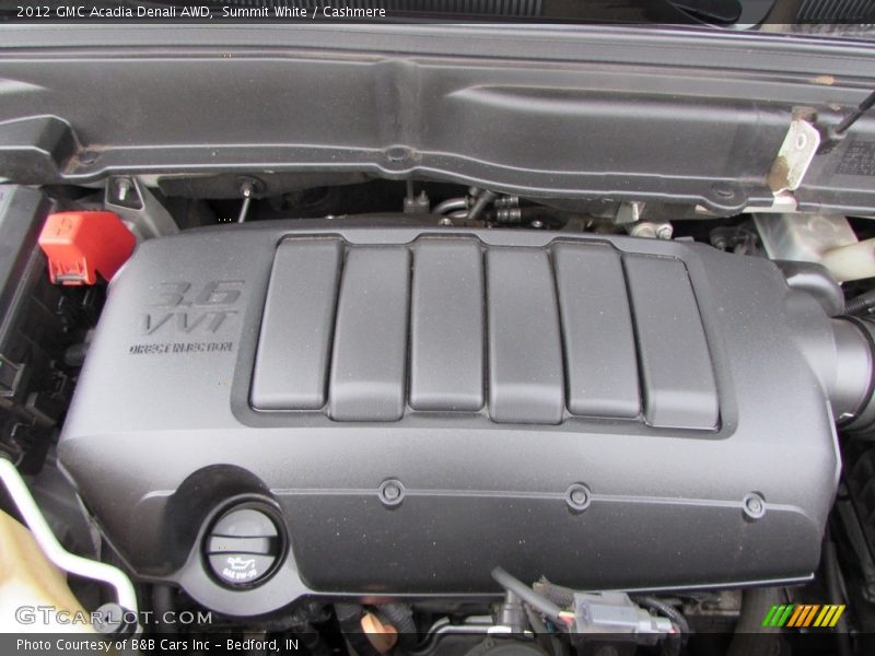 Summit White / Cashmere 2012 GMC Acadia Denali AWD
