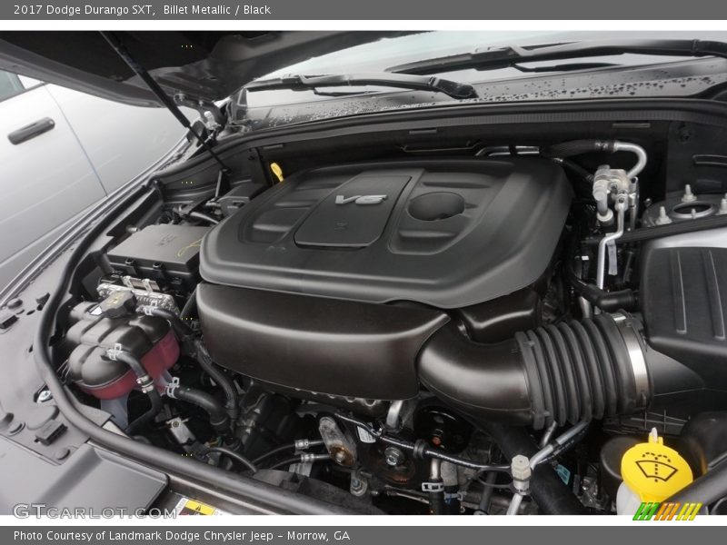 Billet Metallic / Black 2017 Dodge Durango SXT
