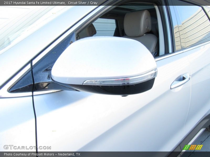 Circuit Silver / Gray 2017 Hyundai Santa Fe Limited Ultimate