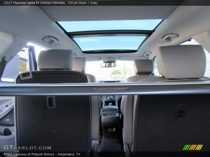 Circuit Silver / Gray 2017 Hyundai Santa Fe Limited Ultimate