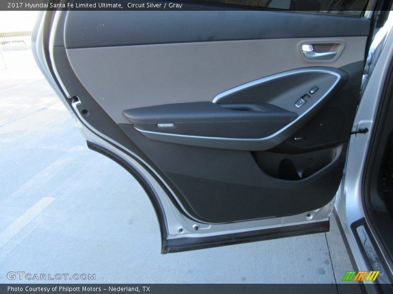 Circuit Silver / Gray 2017 Hyundai Santa Fe Limited Ultimate