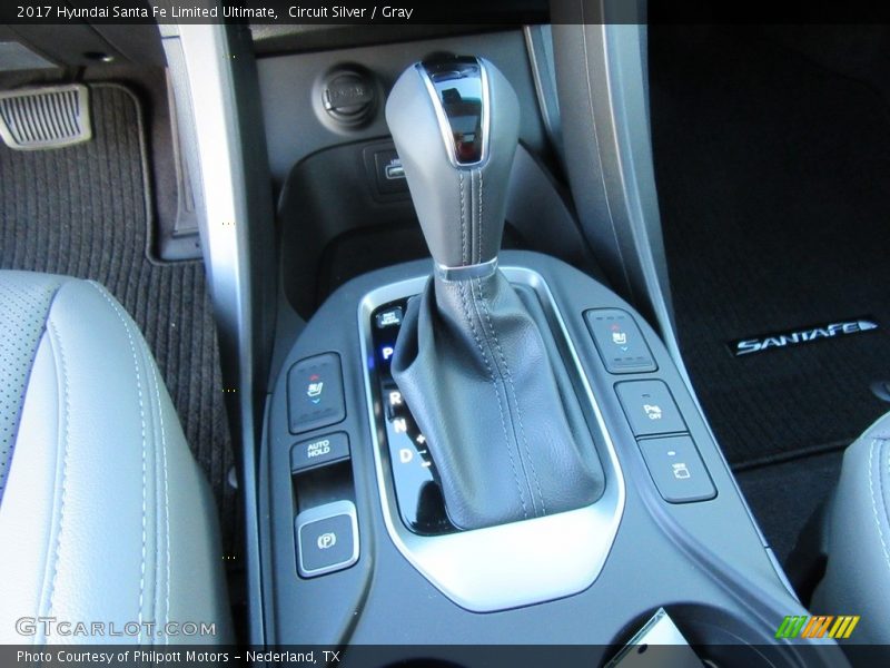 Circuit Silver / Gray 2017 Hyundai Santa Fe Limited Ultimate