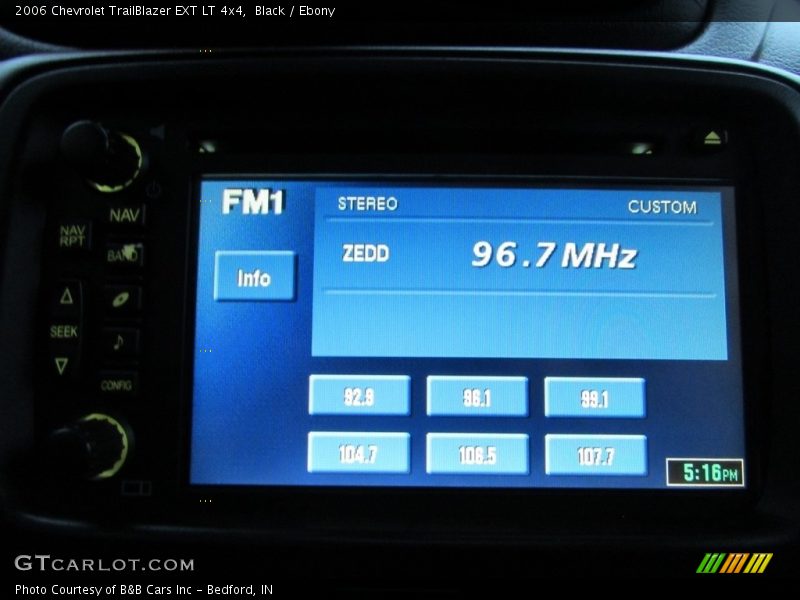 Black / Ebony 2006 Chevrolet TrailBlazer EXT LT 4x4
