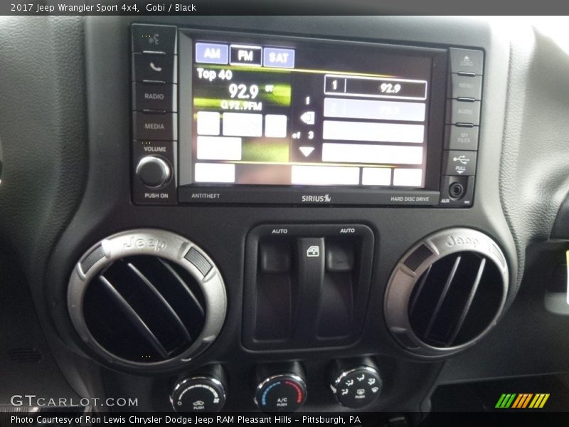 Gobi / Black 2017 Jeep Wrangler Sport 4x4