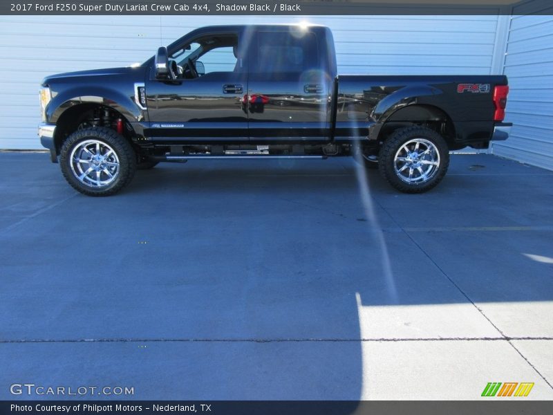Shadow Black / Black 2017 Ford F250 Super Duty Lariat Crew Cab 4x4