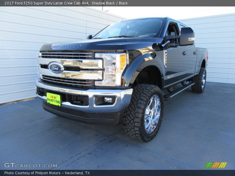 Shadow Black / Black 2017 Ford F250 Super Duty Lariat Crew Cab 4x4