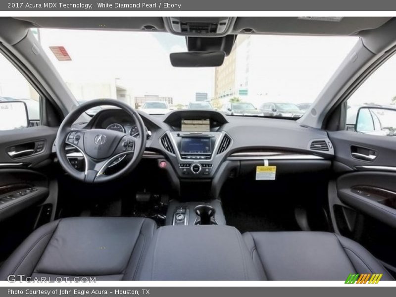 White Diamond Pearl / Ebony 2017 Acura MDX Technology