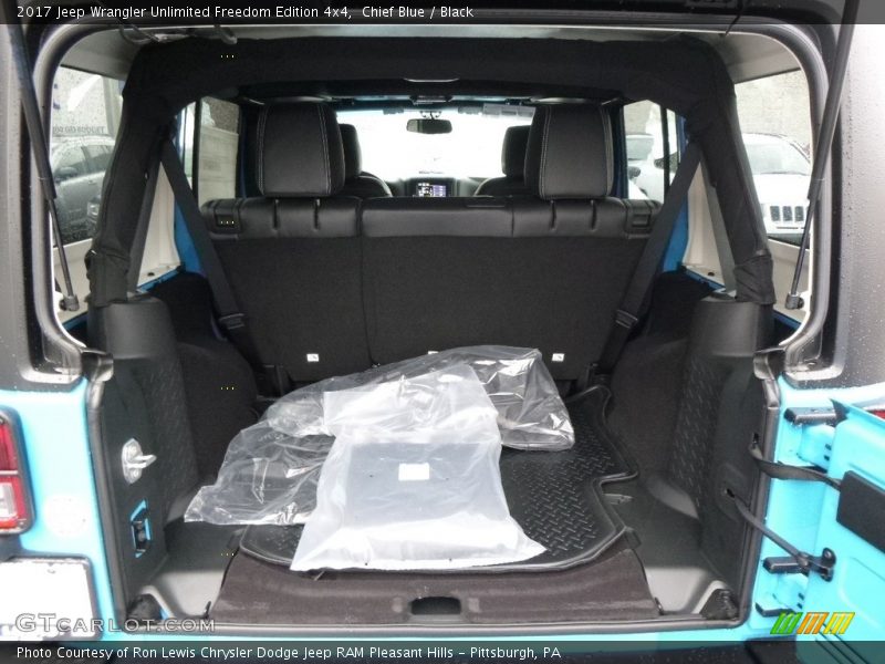 Chief Blue / Black 2017 Jeep Wrangler Unlimited Freedom Edition 4x4